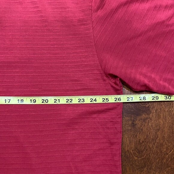 Nike Tiger Woods Collection Golf Red Polo Shirt Dri Fit Men's Size XXL - Picture 5 of 7